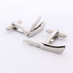 Cufflinks - Folding Penknife